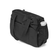 Fashionable Bow Decoration Large Capacity Tote Bag, Available In Multiple Colors, Lightweight Waterproof Fabric+Durable Handle, Multi-Layer Partition Storage (Suitable For Yoga Mats/Laptops/Daily Small Items), Shoulder And Back Carrying Dual-Use, Suitable For Commuting/Outdoor Fitness/Street Fashion/Travel And Other Scenarios, Practical Aesthetic Bag - 黑色 - 查看 7