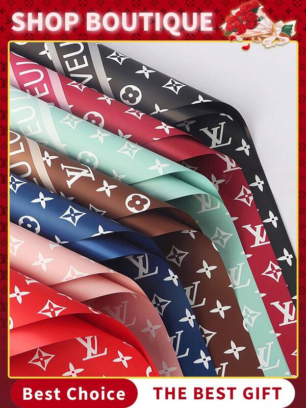 20/10/5pcs Black Flower Wrapping Paper, Florist Bouquet DIY Craft Fresh Flower Bouquet Wrap Waterproof Floral Wrapping Gift Box Packaging Material Florist Supplies