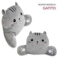 Soporte lumbar de peluche de fresa de 60 cm - Blanco - Ver 5