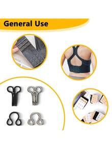 Sewing Hook Set (Excluding Storage Box), Bra Hook Replacement, Multiple Sizes Available, Suitable For DIY Clothing Repair, Lingerie Alteration And Home Sewing - Multicolor - View 6