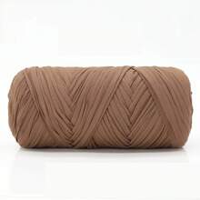 1/2 件优质 T 恤纱线，400 克（200 克 * 2），2 包优质高弹力编织碎布纱线，高弹力绳纱，纱线，钩针纱线，优质高弹力编织碎布纱线，适用于手工编织袋、篮子、地毯、鞋子、家居装饰和 DIY 工艺品，有多种颜色可供选择。 - 彩色 - 查看 74