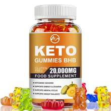 M INCH Keto ACV Gummies, 60 Count, Pectin - Based, With Apple Cider Vinegar, Support Metabolism, Immune & Gut Health, Boost Energy, Supports Weight Loss, For Ketosis - Seeking Users - 1 chai (60 viên nang) - Xem 4