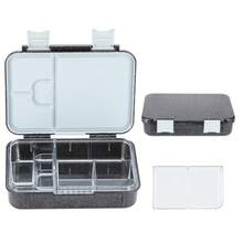 Kotak Bekal Bento 1000ML Bahan Tritan dengan Glitter, Anti Bocor, Aman untuk Microwave/Mesin Cuci Piring, Perlengkapan Sekolah. - MultiWarna - View 18