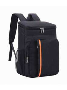 1个18升大容量保温背包，户外露营野餐午餐包，防水牛津布车载冰盒，食物保鲜盒，午餐包，女士午餐盒，女士学习用品包，返校用品包