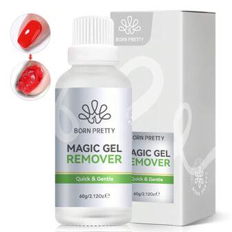 BORN PRETTY 魔法卸甲水凝胶指甲油 60g 3-5分钟快速去除半永久性亮光大容量