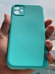 Carcasa de Silicón Flexible Multicolor – Protección Completa para tu Smartphone - Verde - Ver 2