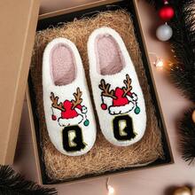 Cotton Slippers-letter Hat Q