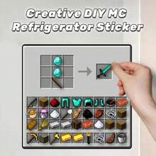 1pc Background Board + 50pcs Random Pixel Blocks, Creative Personalized Pixel World Synthesis Board, Acrylic Collection Display Plaque, Commemorative Room Decor Wall Hanging - Multicolor - View 4
