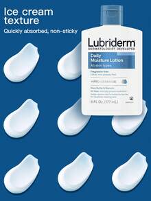 1瓶 (177ml) Lubriderm 藍色無香料身體乳液，含 Ceramide Pro+ 與乳木果油，保濕滋養，輕盈乳液質地，易吸收，適合所有膚質與日常使用 - 藍色無香177ml - 查看 2