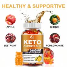 M INCH Keto ACV Gummies, 60 Count, Pectin - Based, With Apple Cider Vinegar, Support Metabolism, Immune & Gut Health, Boost Energy, Supports Weight Loss, For Ketosis - Seeking Users - 1 chai (60 viên nang) - Xem 6