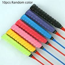 10pcs/5pcs/4pcs/3pcs/2pcs/1pc Racket Grip Tape, Badminton Racket Wrap, Racket Sweatband, Fishing Rod Wrap, Tennis Racket Overgrip, Badminton Racket Anti-Slip Grip Tape, Table Tennis Racket Grip, Slingshot Sweatband