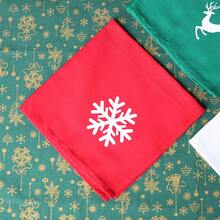 4pcs Of Set Christmas Decorative Napkins,Crease-Resistant,Plain-Color Dining Napkins For Holiday Parties,Christmas And Events(40*40cm/16*16inch)