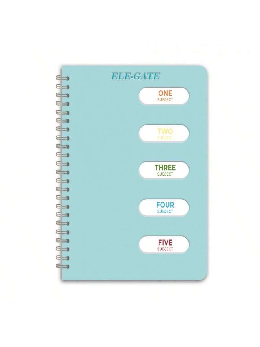 Cuaderno organizador con rayas de tamaño A5