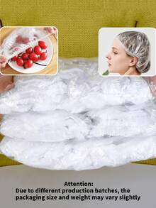 50/100/200/300/500 miếng màng bọc thực phẩm dùng một lần - Dùng để niêm phong thức ăn thừa, trái cây và thực phẩm trong nhà bếp và tủ lạnh - Đa năng, thích hợp cho gia đình, dã ngoại, tiệc nướng và nhà hàng. - trắng - Xem 8