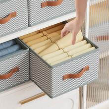 1 Pack Fabric Storage Bins For Shelves, Linen Storage Baskets For Organizing, Decorative Closet Bins For Clothes, Christmas Gift Storage