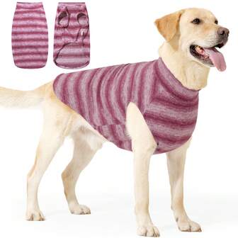 Winter Dog Knitted Vest, Warm And Comfortable Dog Home Clothes With Wrapped Edges And No Restrictions, Wearing Dog Clothes