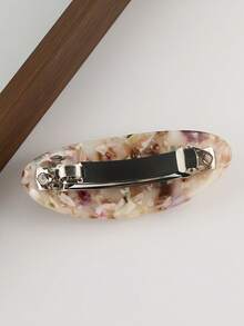 1 szt. Elegancka, owalna spinka do włosów z octanu, uniwersalna, sprężynowa spinka do kucyka, ekskluzywny prezent na Dzień Matki, powrót do szkoły, Święto Dziękczynienia, Boże Narodzenie, spinki do włosów, klamry do włosów, wsuwki do włosów, spinki do włosów