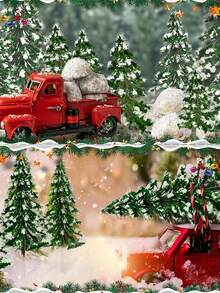 5/10 piezas Árboles modelo de cedro, altura 4,83-12,45 cm, 5 tamaños de árboles modelo con nieve y escarcha, muy adecuados para la decoración navideña y la decoración invernal de árboles modelo de paisaje, decoración de micropaísaje, maqueta arquitectónica, escritorio de oficina, escritorio de restaurante, decoración de dormitorio, sala de estar, balcón, jardín, decoración de plantas en maceta, decoración invernal, decoración de día nevado, te da un hogar acogedor