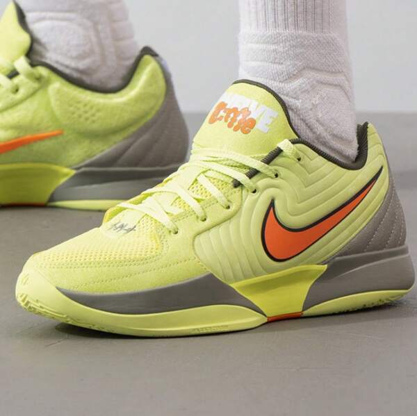 Nike Men's JA 2 Morant Second Generation Green Hornet Low-Top Basketball Shoes