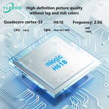 Stick de TV Android 13 M98-Y9, emparejado con H618, compatible con 8K Ultra HD, WiFi de doble banda, Bluetooth 5.0, 2GB/16GB ROM, adecuado para dispositivos de transmisión para el hogar inteligente como televisores, monitores, proyectores, etc.