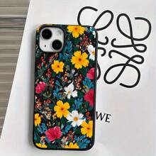 Exhibimos fundas y carcasas protectoras para teléfonos con diseños florales, orificios grandes y efecto imitación. Compatibles con phone 16 Pro, 16, 15 Pro, 14, 14 Plus, 14 Pro, 13, 13 Pro, 12 Pro y 11/11 Pro. Ideales para cumpleaños y celebraciones. - Blanco - Ver 7