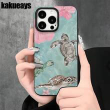 Juego de tres fundas protectoras con diseño estampado y orificios grandes para phone 16 Pro Max, 16, 15 Pro, 14, 14 Plus/14 Pro Max, 13, 13 Pro, 12 Pro, 11/11 Pro. Ideales para regalar en cumpleaños y otras ocasiones especiales. - Blanco - Ver 6
