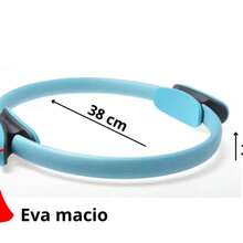 Flexible Pilates Ring Physiotherapy Strengthening Arch Yoga - Màu xanh nhạt - Xem 3