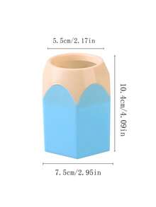 1 قطعة حامل أقلام شخصي للمكتب، ديكور للفصل الدراسي، منظم للمعلم في مرحلة ما قبل المدرسة، هدايا معلم مخصصة، هدايا عودة إلى المدرسة للمعلم، لوازم مدرسية، متعدد الوظائف، زخرفي، قابل لإعادة الاستخدام، حديث، ملون، جميل، عتيق، كرتوني، كاواييي، مخصص، شخصي، فريد، مخصص، للعمال، للعملاء، للطلاب، للأعمال/العمل/المكتب، للمدرسة