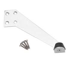 Open Limiter Hardware Strong Door Stops Argent Left Opening - Silver - View 6