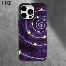 Fundas protectoras con orificios grandes y diseño giratorio morado, compatibles con phone X, XS, XS Max, 11, 12, 13, 14, 15, 16 y más. Fundas y carcasas protectoras con estampado de girasoles y orificios grandes para phone 16 Pro Max, 16, 15 Pro, 14, 14 Plus/14 Pro Max, 13, 13 Pro, 12 Pro y 11/11 Pro. Regalos para cumpleaños y celebraciones. - Blanco - Ver 2