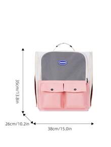 Faltbare, atmungsaktive Raumkapsel Haustiertragetasche, tragbare Katzen/Hunde Schultertasche