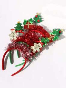 Christmas High-Headed Hairbands For Women In Summer 2026 Simple Black Hairbands For Going Out A Pair Of Hairbands For Pressure And Sliding Hairbands Headgear French-Style Lace Hair Accessory With A Fairy-Like Braid Ribbon In Green, Headband, Hair Band, Hair Hoop