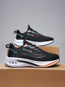 Zapatillas de running para hombres - Ligeras y transpirables, suela con amortiguación suave, aptas para carretera y exterior, zapatos multifuncionales antideslizantes para maratón, triatlón, trail running, ciclismo, gimnasio, aeróbic, senderismo, escalada, estilo urbano casual de los años 2000 Ideas para el Día de San Valentín