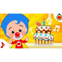 Plim Background Birthday Party Photography Cartoon Photo Background Rainbow Vinyl Desktop Banner Decoration Supplies 003 - Trắng 2 - Xem 1