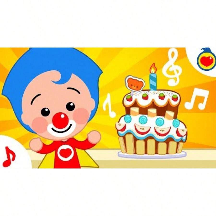 Plim Background Birthday Party Photography Cartoon Photo Background Rainbow Vinyl Desktop Banner Decoration Supplies 003 - Trắng 2 - Xem 1