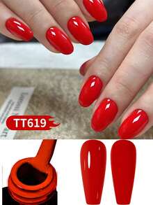 TARTU 8ml Gel Nagellack - 7 leuchtende Farben, Abweichbar, UV/LED-Aushärtung, milchig weiß, nude rosa, rot, rose, lila, blau, grün, grau, gelb Farbton, semi-permanenter, halbtransparenter Gel-Nagellack für Maniküre Primer Zuhause Salon & Nagelkunst, Geschenk für Frauen - Verschiedenfarbig - Übersicht 1