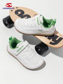 Sapatos Barefoot HOBIBEAR para Adolescentes, Meninos e Meninas, Caixa de Biqueira Larga, Caminhada Confortável, Fecholcro, Sola de Borracha, Antiderrapante, Respirável, Fácil de Calçar/Descalçar, Adequado para Todas as Estações, Sapatos Escolares