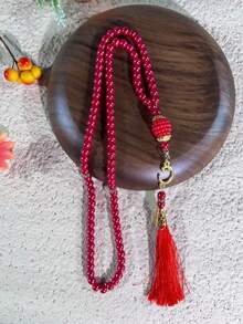 1pc Muslim Prayer Beads, 99 Beads   Bracelet, Handheld - Multicolor - View 11