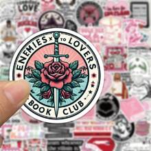 SCXXBSW 50张浪漫阅读卡通趣味创意贴纸 DIY装饰行李箱吉他笔记本防水贴纸