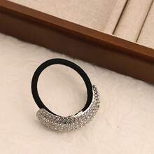 5个个性化合金凹凸弹性多功能酷炫几何方形头饰熔岩金发圈，金色头饰发圈马尾辫发圈发绳发圈发圈发绳弹性发圈，发圈发饰发饰头饰弹性发带 - 彩色 - 查看 9