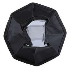 PULUZ Difusor de luz suave plegable de estilo octagonal de 20 cm