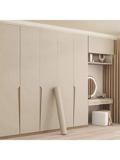 Roll Of Matte Self Adhesive Vinyl Wallpaper, Countertop Furniture Shelf Liner Renovation Change, Removable Texture, Sticky Art Wand ation, Home Ho view 6