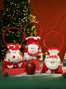 Handtaschen, Geschenkboxen, Weihnachtsgeschenktüten, Feiertags-Party-Taschen, Geburtstags-Party-Dekorationsmaterial, Familien-Feiertags-Party-Taschen