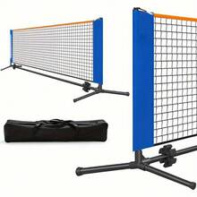 1pc Portable Pickleball Net, Single Player Pickleball Mini Tennis Net