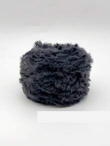 2/1pc 100g 钩针纱，彩虹混纺，奢华柔软人造毛皮纱球，羊毛纱，粗羊毛仿貂毛花式纱，粗羊毛手工编织纱，柔软纱 DIY 钩针编织纱线，用于衣服、圣诞帽