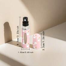 5ml, Botella recargable, Botella con atomizador, Botella con atomizador recargable, Botella de recarga de perfume, Tamaño pequeño, Portátil, Suministros personales recargables para exteriores, Útiles escolares, Recarga de cosméticos, Adecuado para: Camping al aire libre, Viajes, Senderismo, Recarga de perfume, Maquillaje, Botella de agua, Útiles escolares - Multicolor - Ver 5