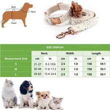Spring/Summer New Lace Flower Pet Cat/Dog Harness & Leash Set, Suitable For Teddy, Small/Medium/Large Dogs, Poodle Walking Accessories - Beige - View 7
