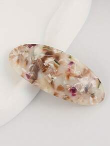 1 szt. Elegancka, owalna spinka do włosów z octanu, uniwersalna, sprężynowa spinka do kucyka, ekskluzywny prezent na Dzień Matki, powrót do szkoły, Święto Dziękczynienia, Boże Narodzenie, spinki do włosów, klamry do włosów, wsuwki do włosów, spinki do włosów