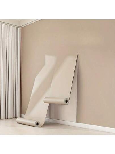 Roll Of Matte Self Adhesive Vinyl Wallpaper, Countertop Furniture Shelf Liner Renovation Change, Removable Texture, Sticky Art Wand ation, Home Ho