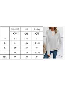 Women's Spring Autumn Loose Sweatshirt Long Sleeve V Neck Simple Pullover - Dark Grey - View 8